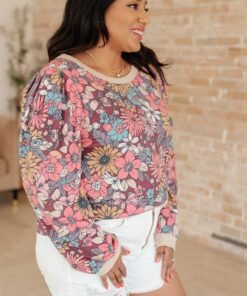 A Florists Dream Long Sleeve Pullover - Fashion Are Us 
